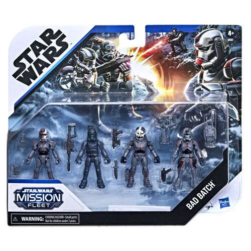HASBRO Star Wars Mission Fleet pack Attaque du commando clone