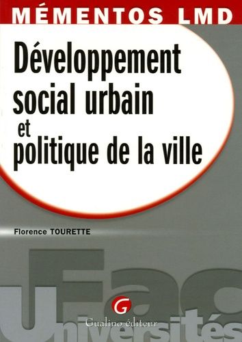 Développement Social Urbain Et Politique De La Ville