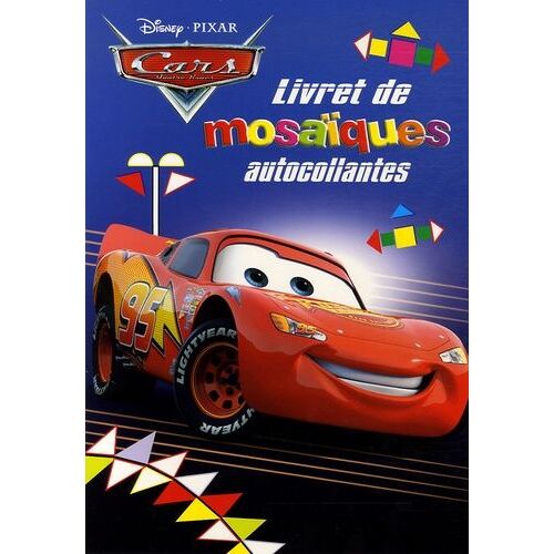 Livret De Mosaïques Autocollantes Cars Quatre Roues