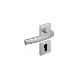 Béquille double sur rosaces aluminium Vachette Cityzen