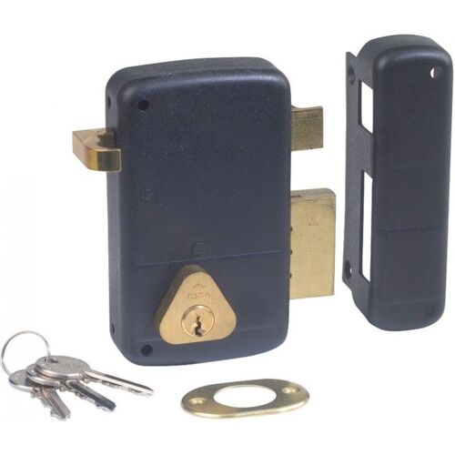 Serrure monopoint en applique verticale à tirage 40mm gauche CISA 502210012A