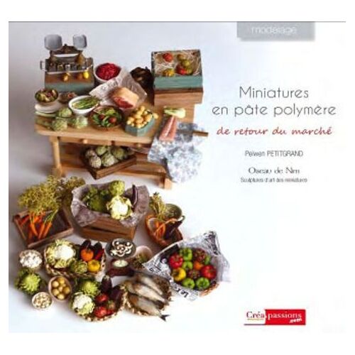 Miniatures En Pâte Polymère - De Retour Du Marché