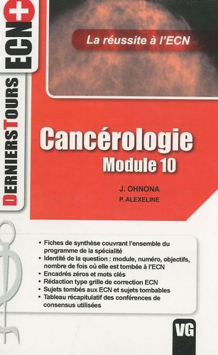 Cancérologie - Module 10