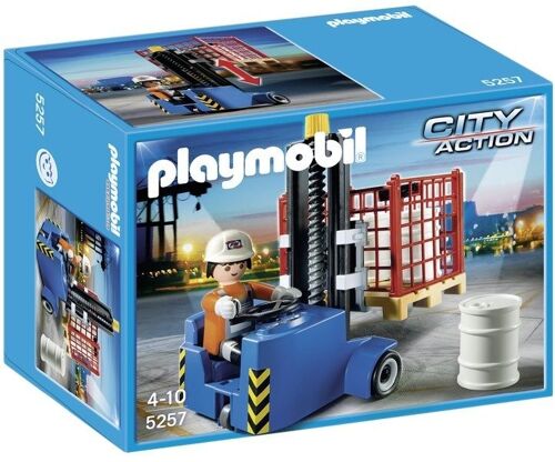 Playmobil 5257 - Elévateur Avec Ouvrier