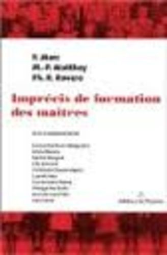 Imprécis De Formation Des Maîtres