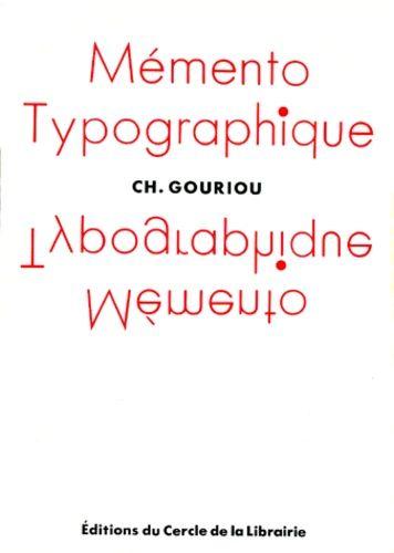 Mémento Typographique
