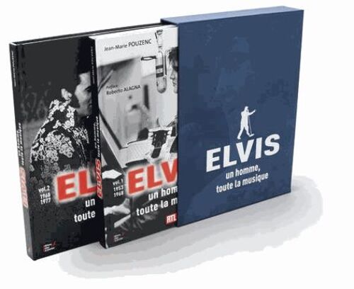 Coffret Elvis, Un Homme, Toute La Musique En 2 Volumes - Tome 1, 1953-1968 - Tome 2, 1968-1977 (2 Cd Audio)