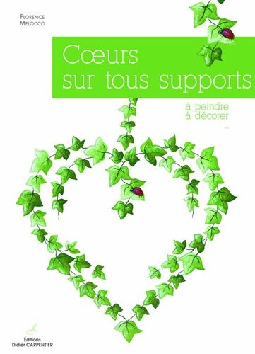 Coeurs Sur Tous Supports - A Peindre, À Décorer