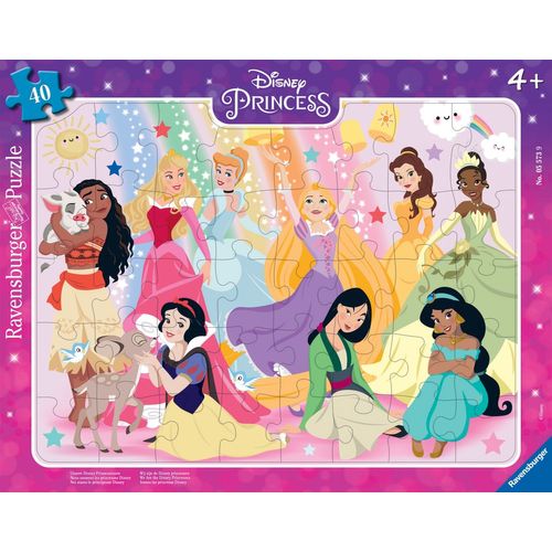 PUZZLE Puzzle cadre 30-48 p - Nous sommes les princesses Disney