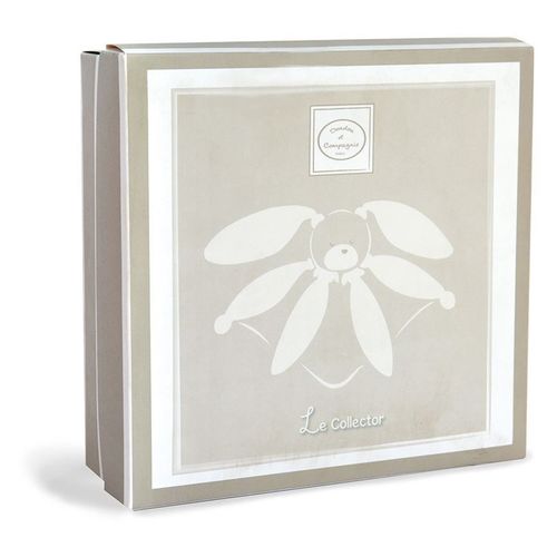 J'aime Mon Doudou Doudou Lapin Taupe - Collector