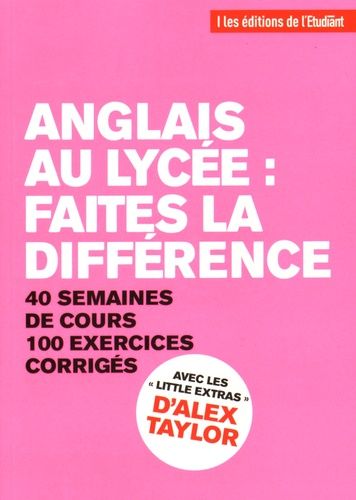 Anglais Au Lycée : Faites La Différence