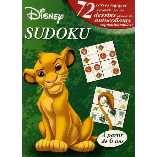 Sudoku Disney - 72 Carrés Logiques Avec Corrigés