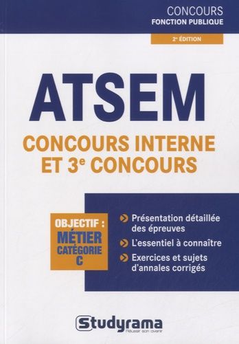 Atsem Concours Interne Et 3e Concours