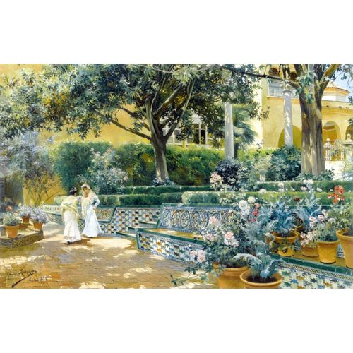 Puzzle Michèle Wilson 350p Les Jardins De L'alcazar