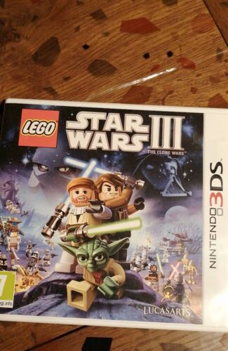 Jeu Nintendo 3ds Stars Wars Iii  The Clone Wars 