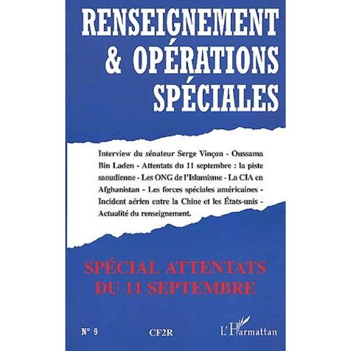Renseignement Et Opérations Spéciales N° 9 Novembre 2001 : Spécial Attentats Du 11 Septembre 2001