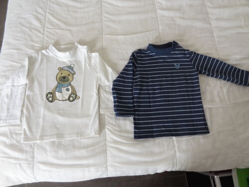 Lot 2 T-Shirts Hiver 24 Mois