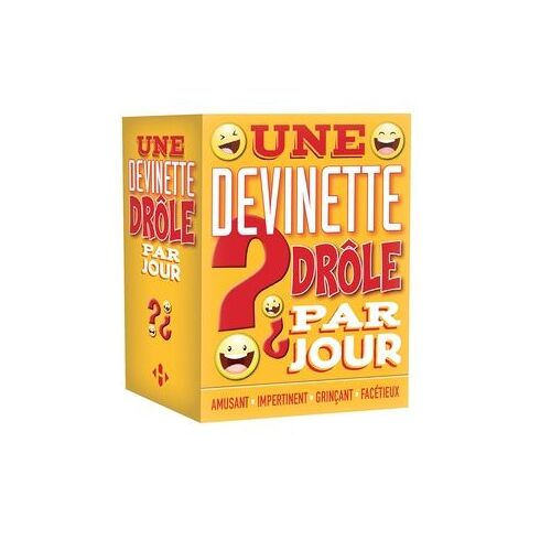 Une Devinette Drôle Par Jour - Edition 2017