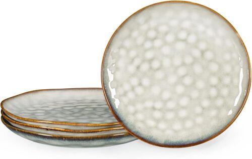 Assiettes Creuses En Grès Henten Home ¿ Lot De 4