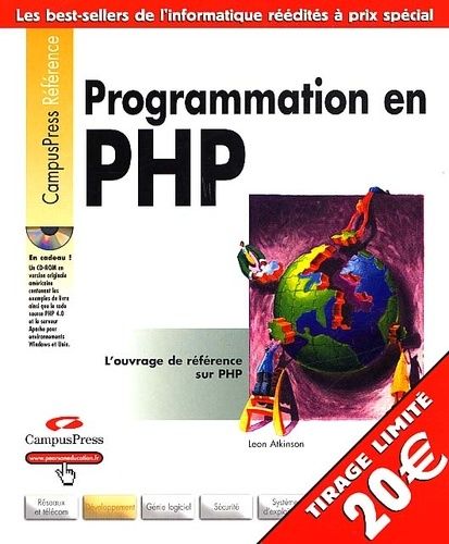 Programmation En Php - (1 Cd-Rom)