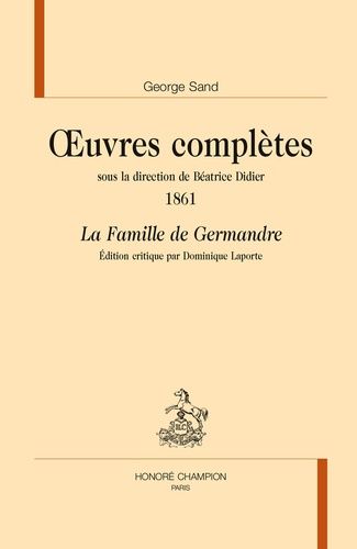 Oeuvres Complètes, 1861 - La Famille De Germandre