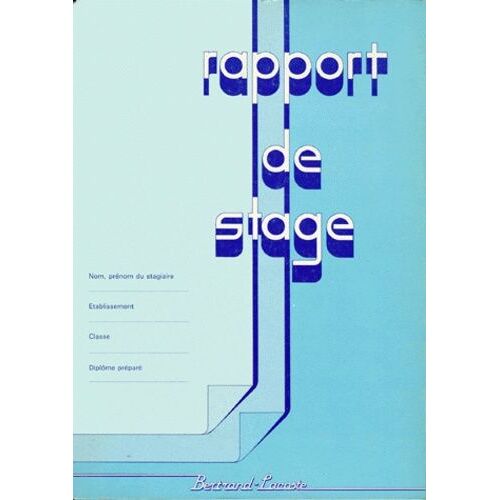 Rapport De Stage