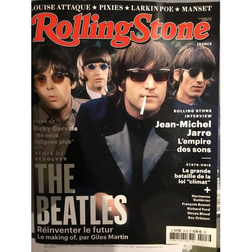 Rolling Stone 147 Beatles Jean-Michel Jarre Louise Attaque Pixies Larkin Poe Gérard Manset Ricky Gervais Ph?Nix Jim Harrison Judith Owen Jamie Lee Curtis