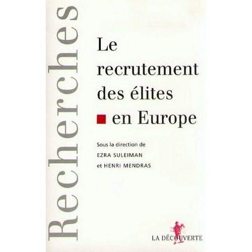 Le Recrutement Des Élites En Europe