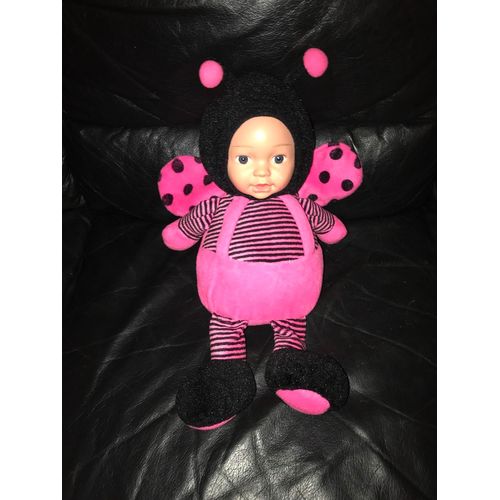 Poupée Peluche Coccinelle 35cm Vadimos Petece