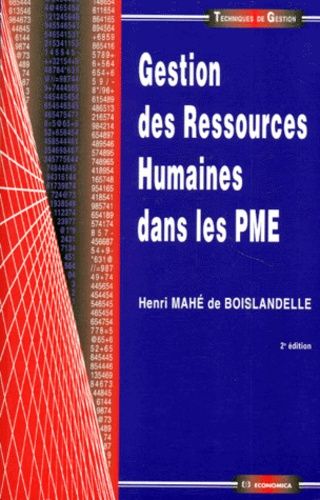 Gestion Des Ressources Humaines Dans Les Pme - 2ème Édition