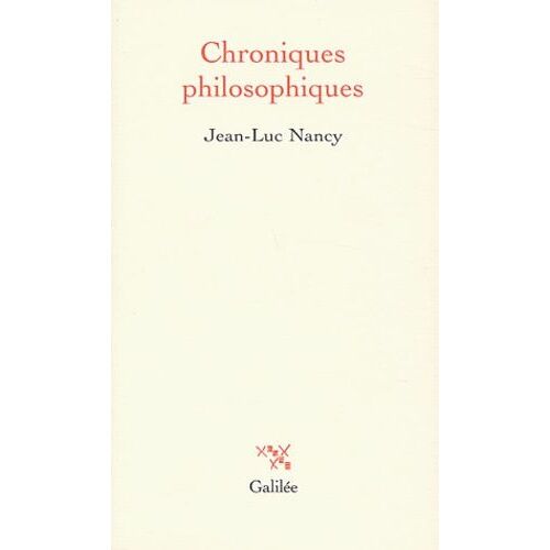 Chroniques Philosophiques
