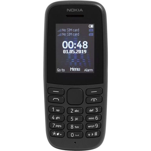 Nokia 105 Dual-SIM (2019) Noir