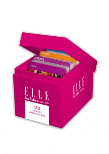 Les Fiches-Cuisine Elle - 150 Recettes 30 Mn Chrono