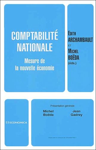 Comptabilité Nationale - Mesure De La Nouvelle Économie