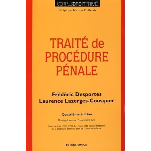 Traité De Procédure Pénale