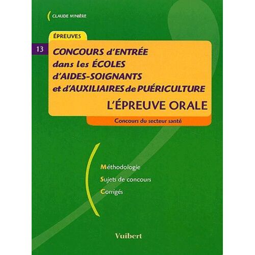 Concours D'entrée En Instituts D'as/Ap - L'épreuve Orale