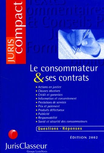 Le Consommateur Et Ses Contrats