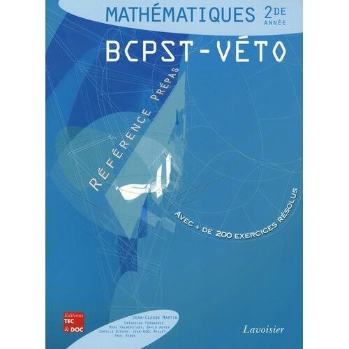 Mathématiques 2e Année Bcpst-Veto