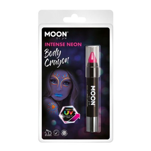 Crayon Maquillage Corps Visage Rose Fluo Uv
