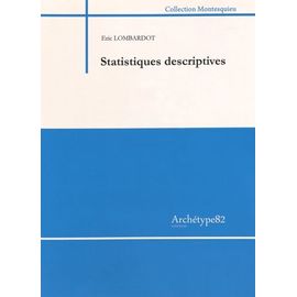 Statistiques Descriptives - Edition 2015-2016