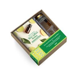 Mon Coffret Huiles Essentielles - Contient : 1 Livre, 1 Pot En Verre, 1 Flacon Roll-On, 1 Entonnoir, 1 Pipette