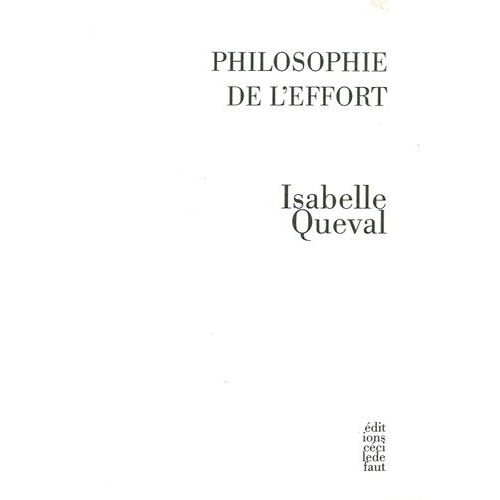 Philosophie De L'effort