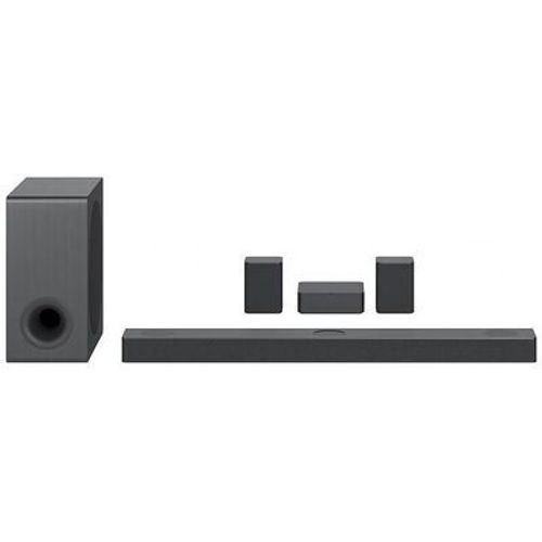 LG ELECTRONICS DS80QR Barre de son Dolby Atmos 5.1.3 canaux avec caisson de basses sans fil + haut-parleurs arrière