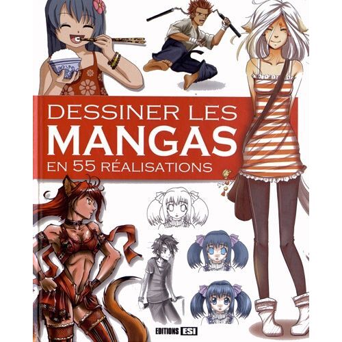 Dessiner Les Mangas En 55 Réalisations