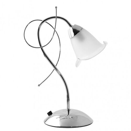 Fab 150971020 | Bureau Adelfa 1xe14 Chrome 38x15x26 Cm