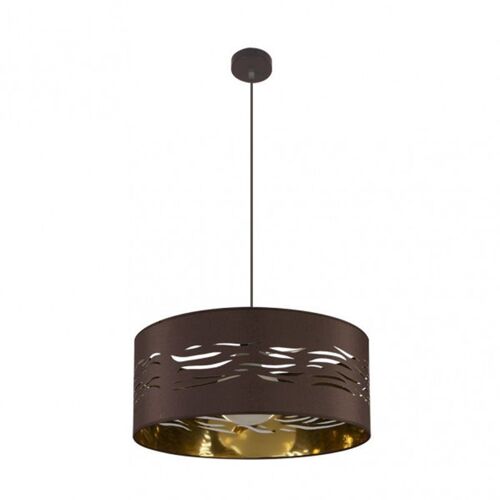 Fab 157795077 | Pendentif Niebla 1xe27 Marron / Marron-Or Regx50x50 Cm