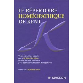 Le Répertoire Homéopathique De Kent