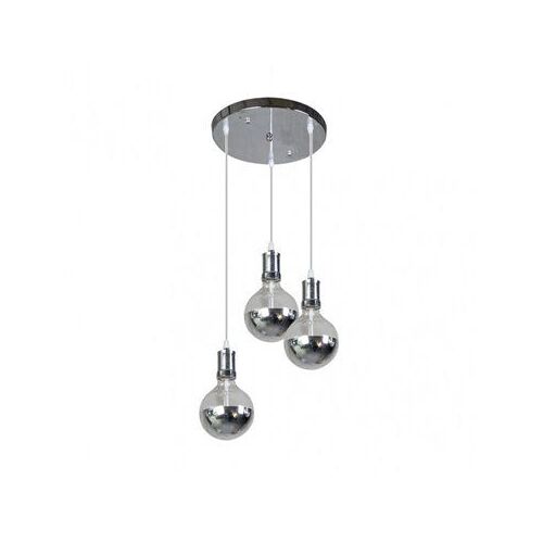 Lampe Gala 3xe27 Chrome/Chrome Ampoules Incluses 24w 2700k 2100lm Regx36x36 Cm