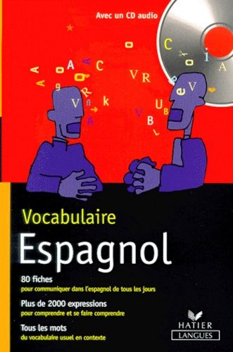 Vocabulaire Espagnol - Avec Cd Audio
