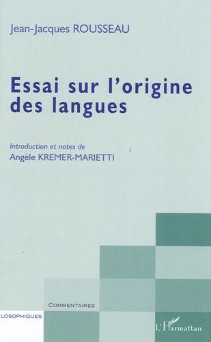 Essai Sur L'origine Des Langues